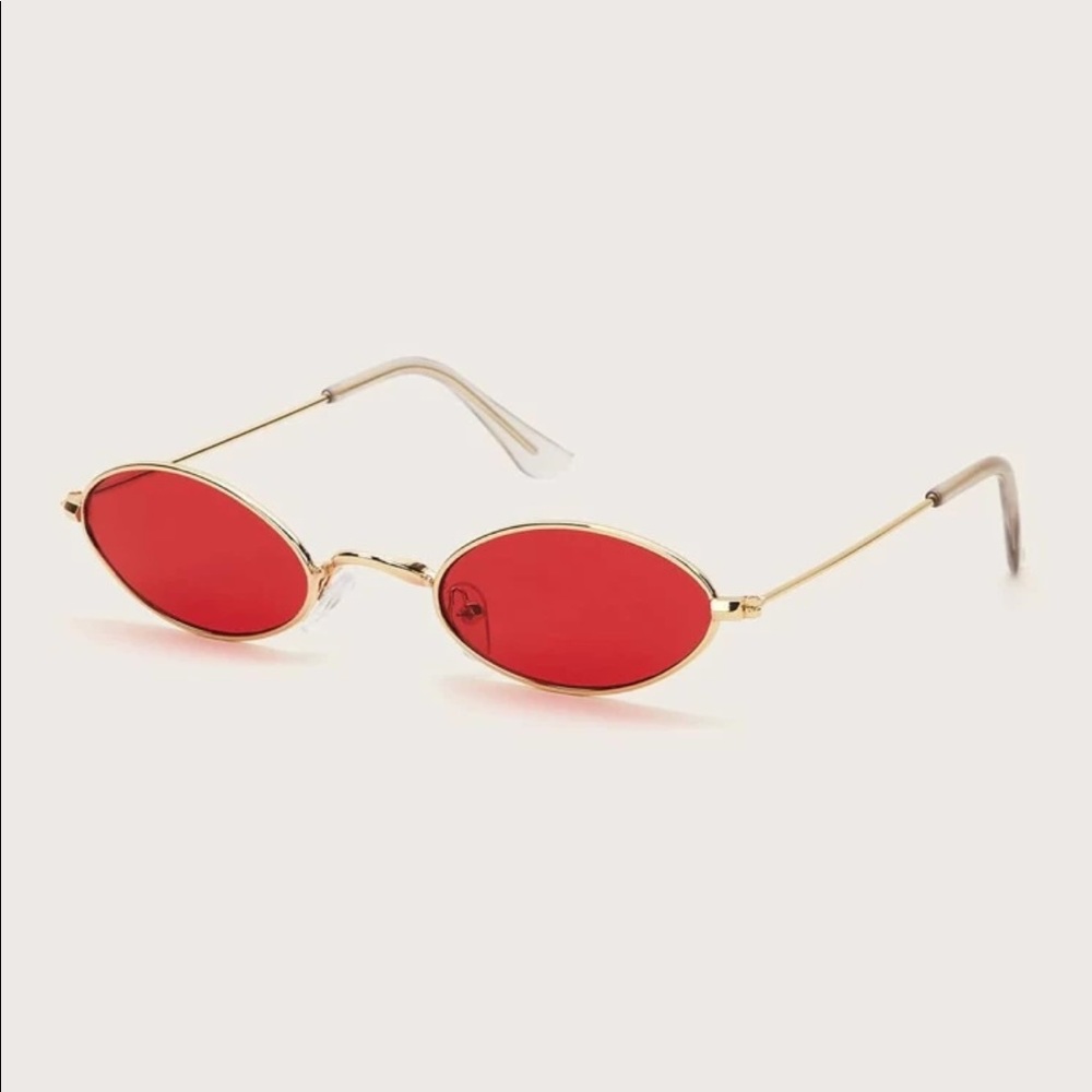 Oval Frame Sunglasses